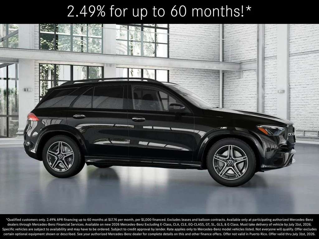 New 2026 Obsidian Black Metallic Mercedes-Benz GLE 350 image 14