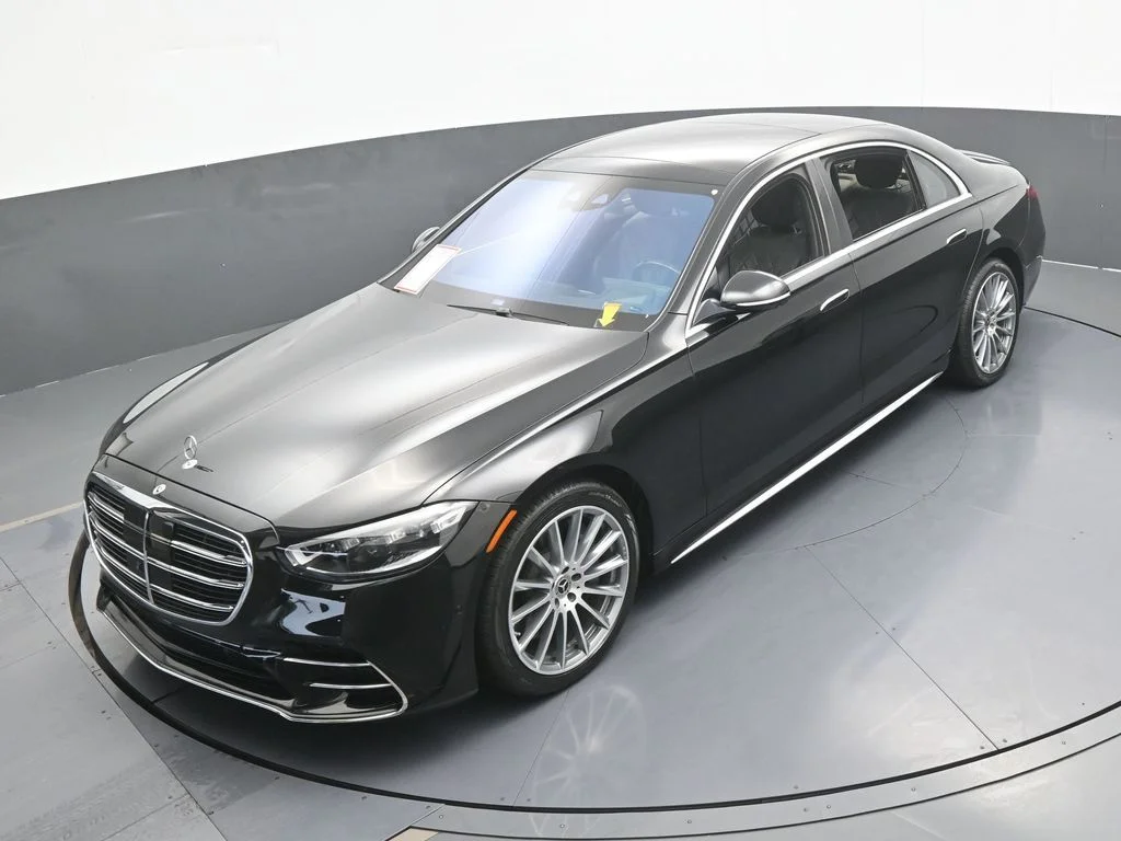 Used 2021 Obsidian Black/designo Diamon White Mercedes-Benz S 580 image 56