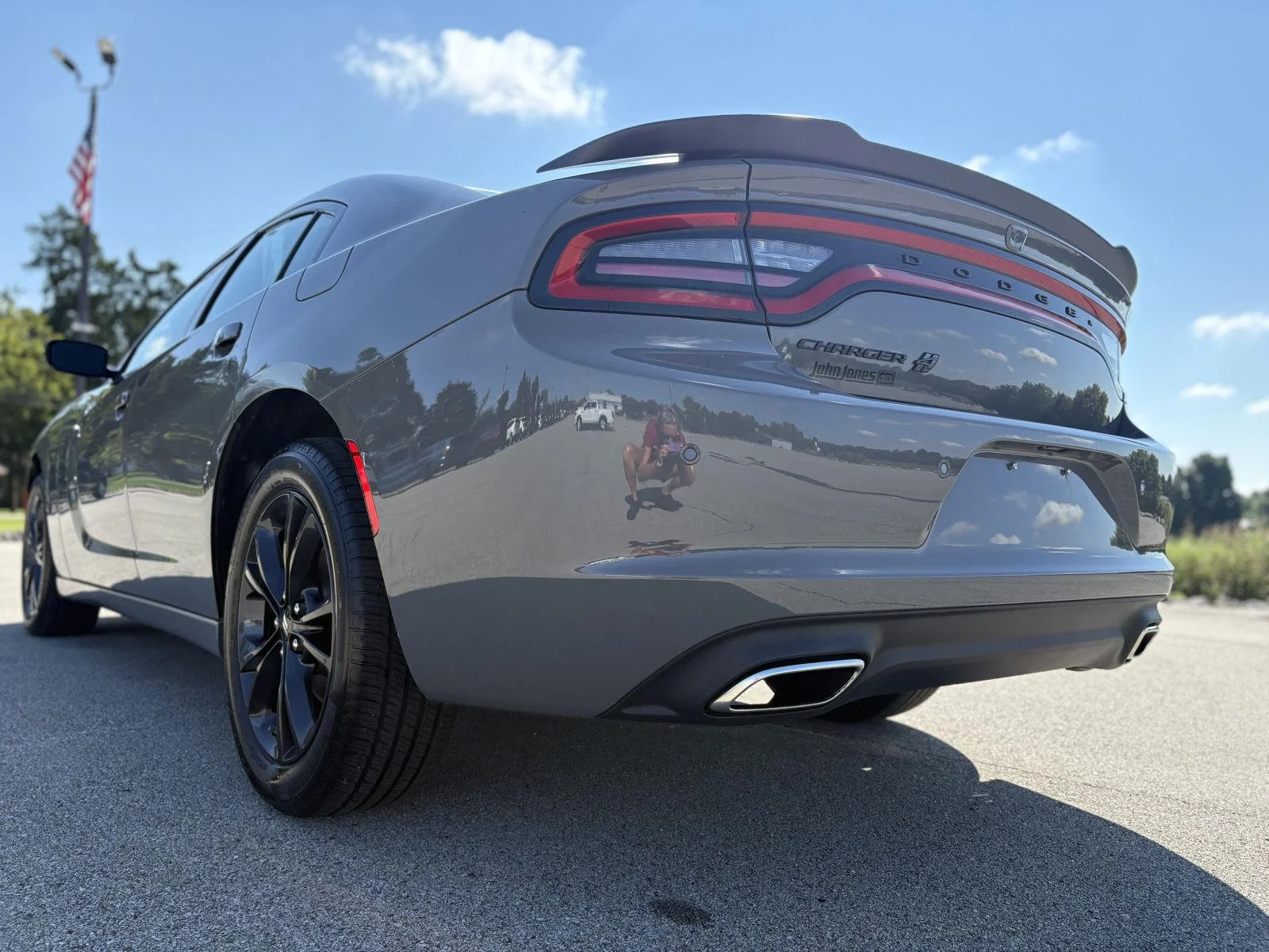 Used 2023 Destroyer Gray Clearcoat Dodge SXT image 19