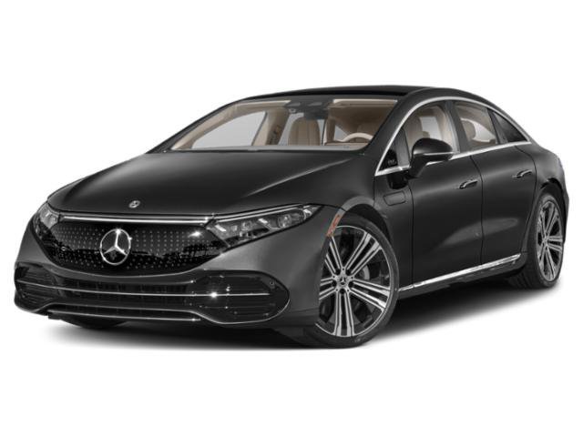 Certified Used 2022 Cardinal Red Me Mercedes-Benz EQS 450+ Sedan image 1