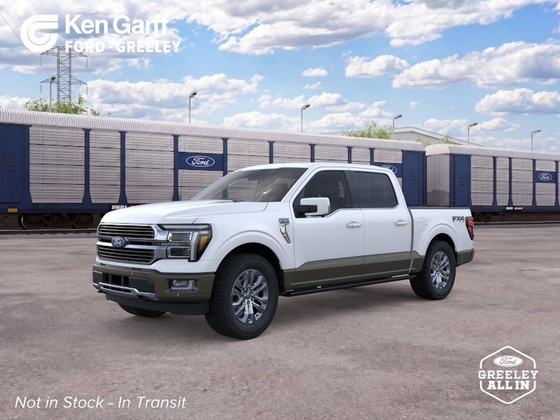 New 2026 Star White Metallic Tri-Coat Ford King Ranch image 1