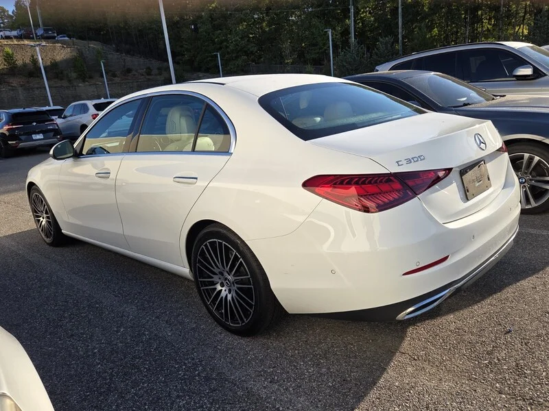 Used 2024 Polar White MERCEDES-BENZ C 300 image 2