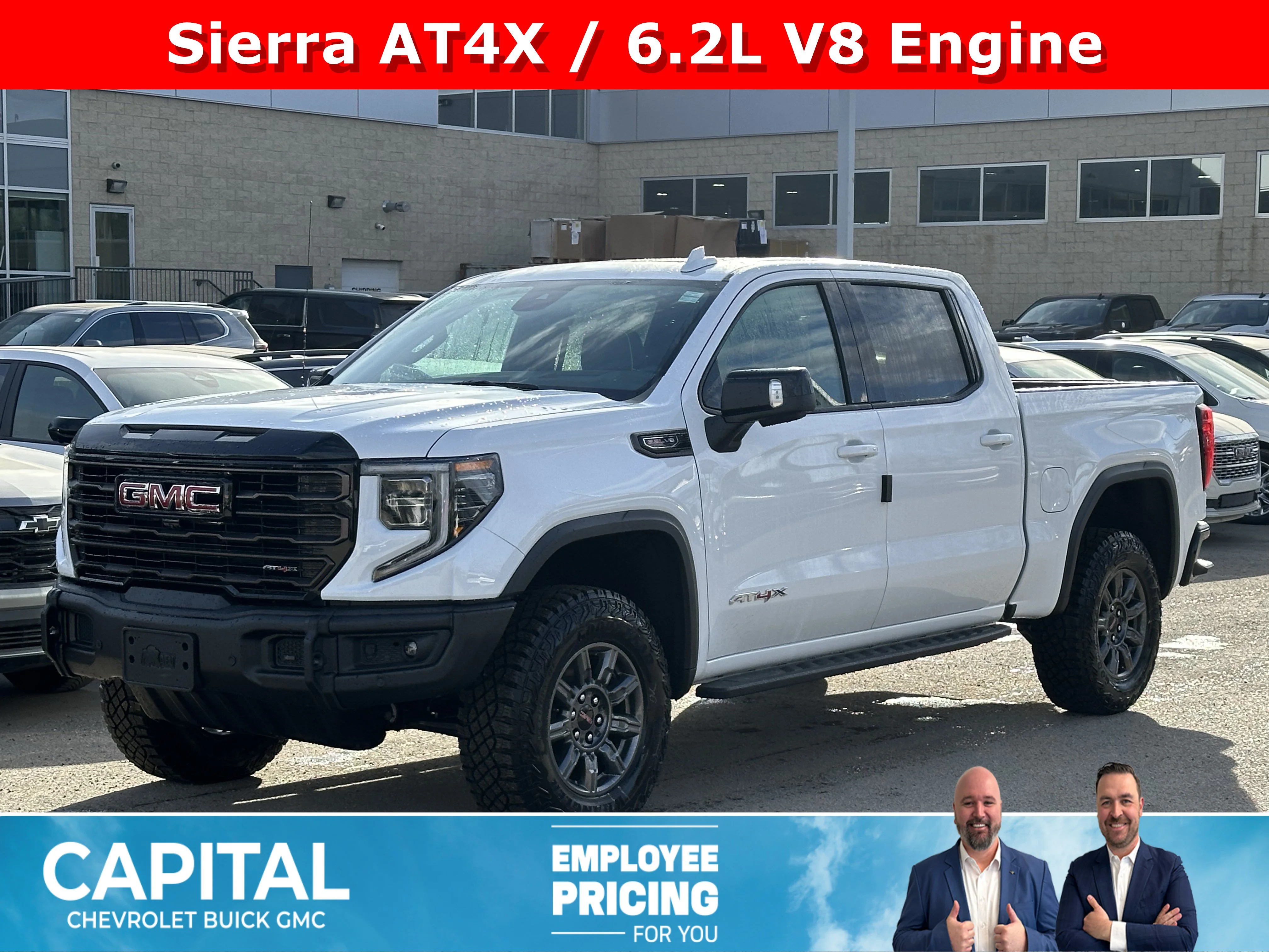 New 2026 Summit White GMC AT4X image 1
