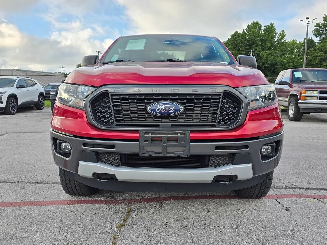 Used 2020 Race Red Ford  image 1
