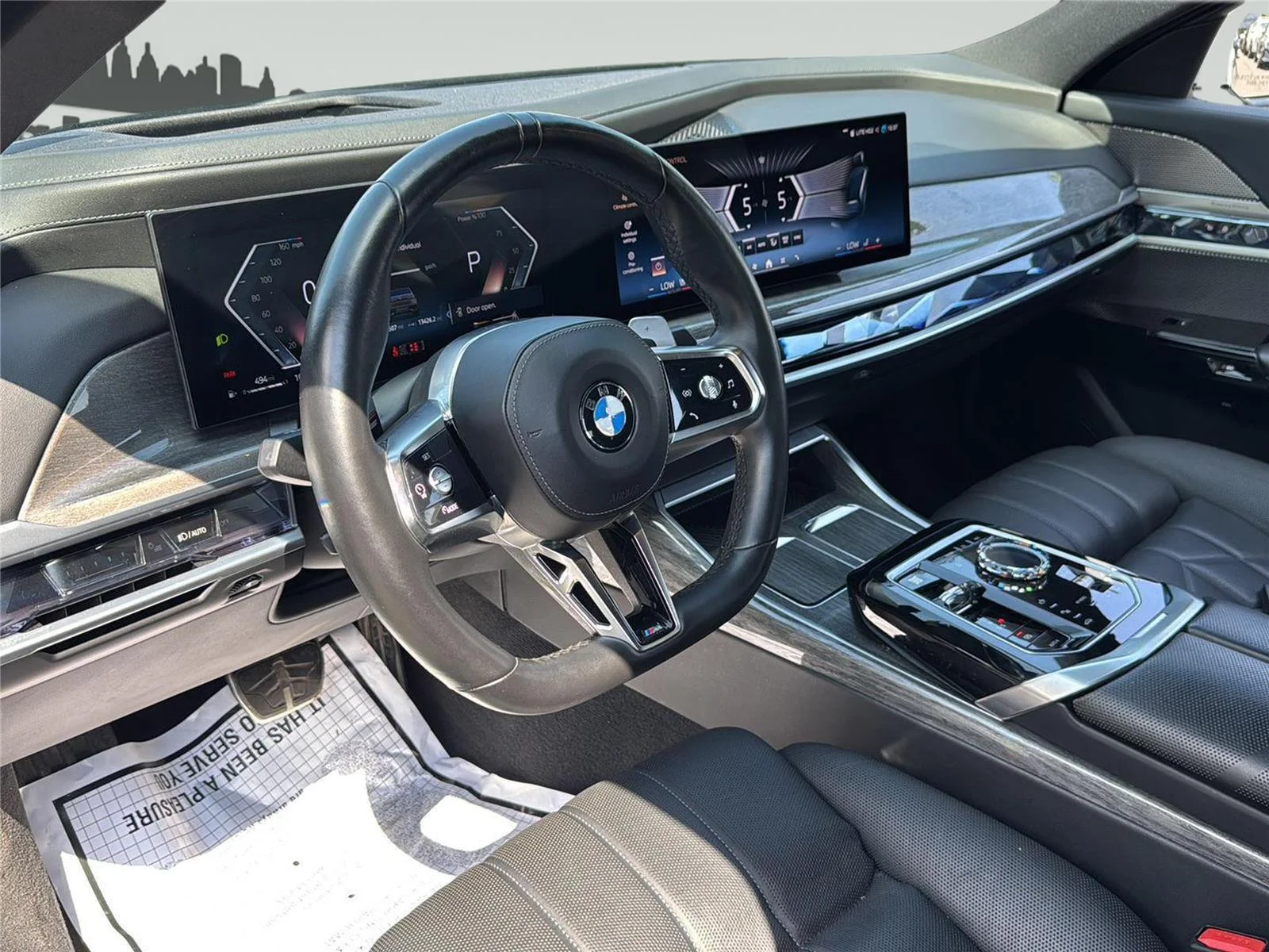 Used 2025 GRAY BMW 740i xDrive image 16