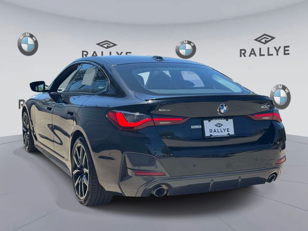 Certified Used 2023 Black Sapphire Metallic BMW 430i Gran Coupe image 6