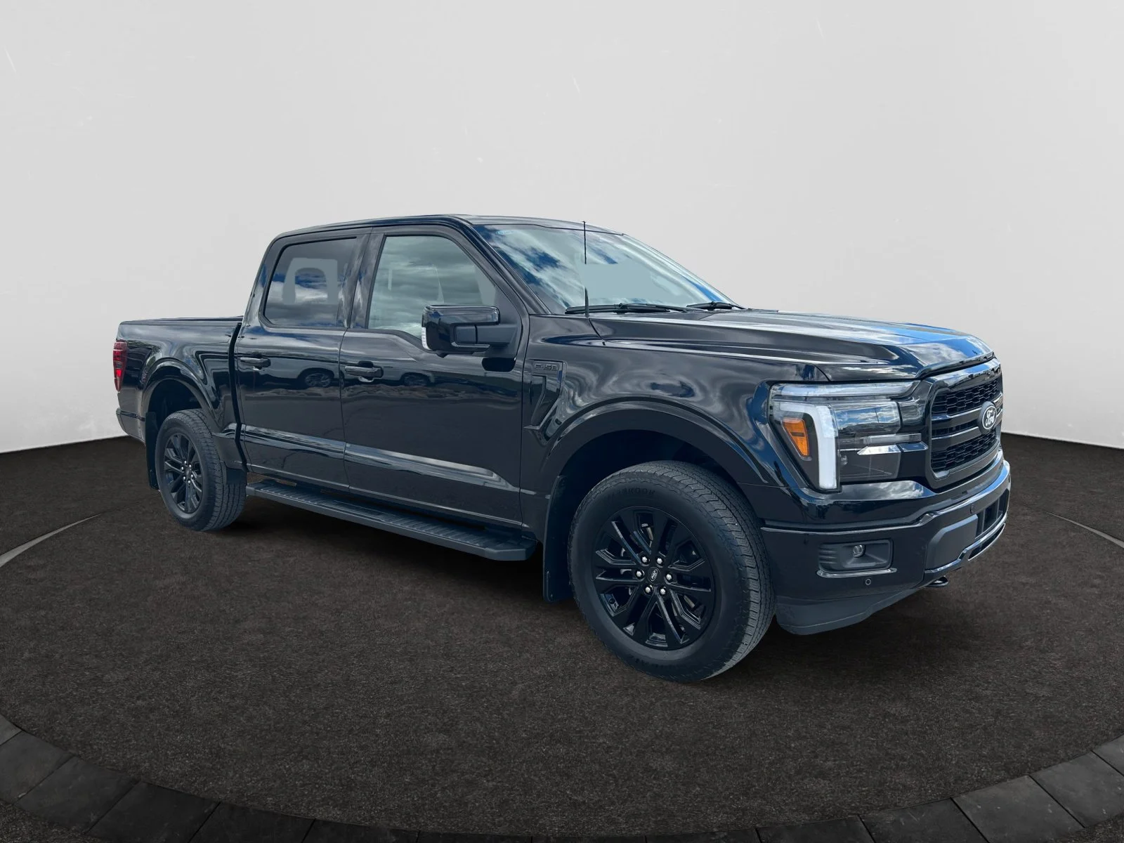 Used 2025 BLACK Ford LARIAT SuperCrew   **New Arrival** image 7