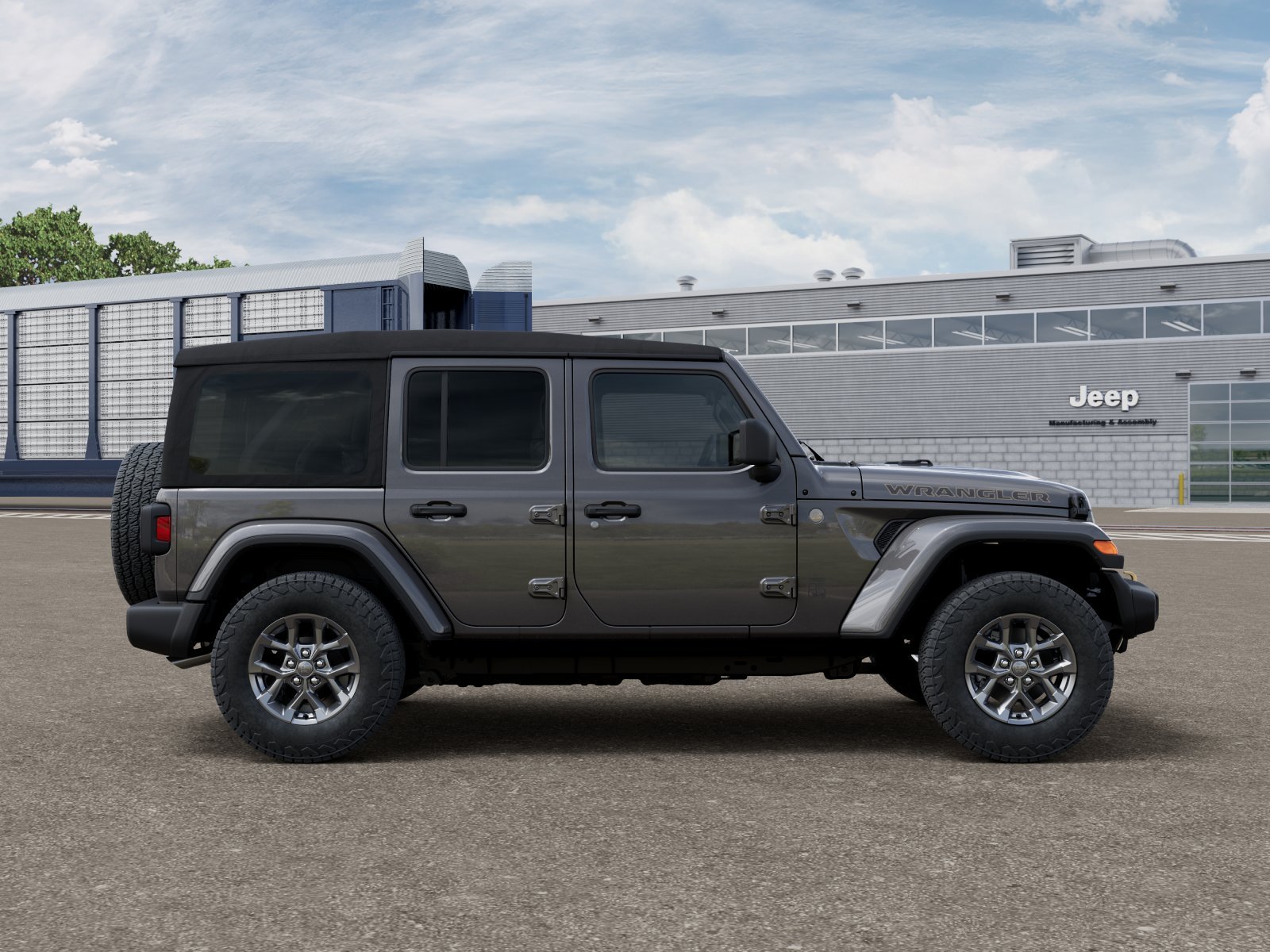 New 2026 Granite Crystal Metallic Clear-Coat Exterior Paint Jeep 85th Anniversary image 12