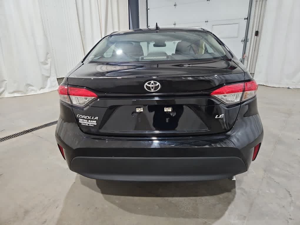 Used 2024 Midnight Black Metallic Toyota LE image 4