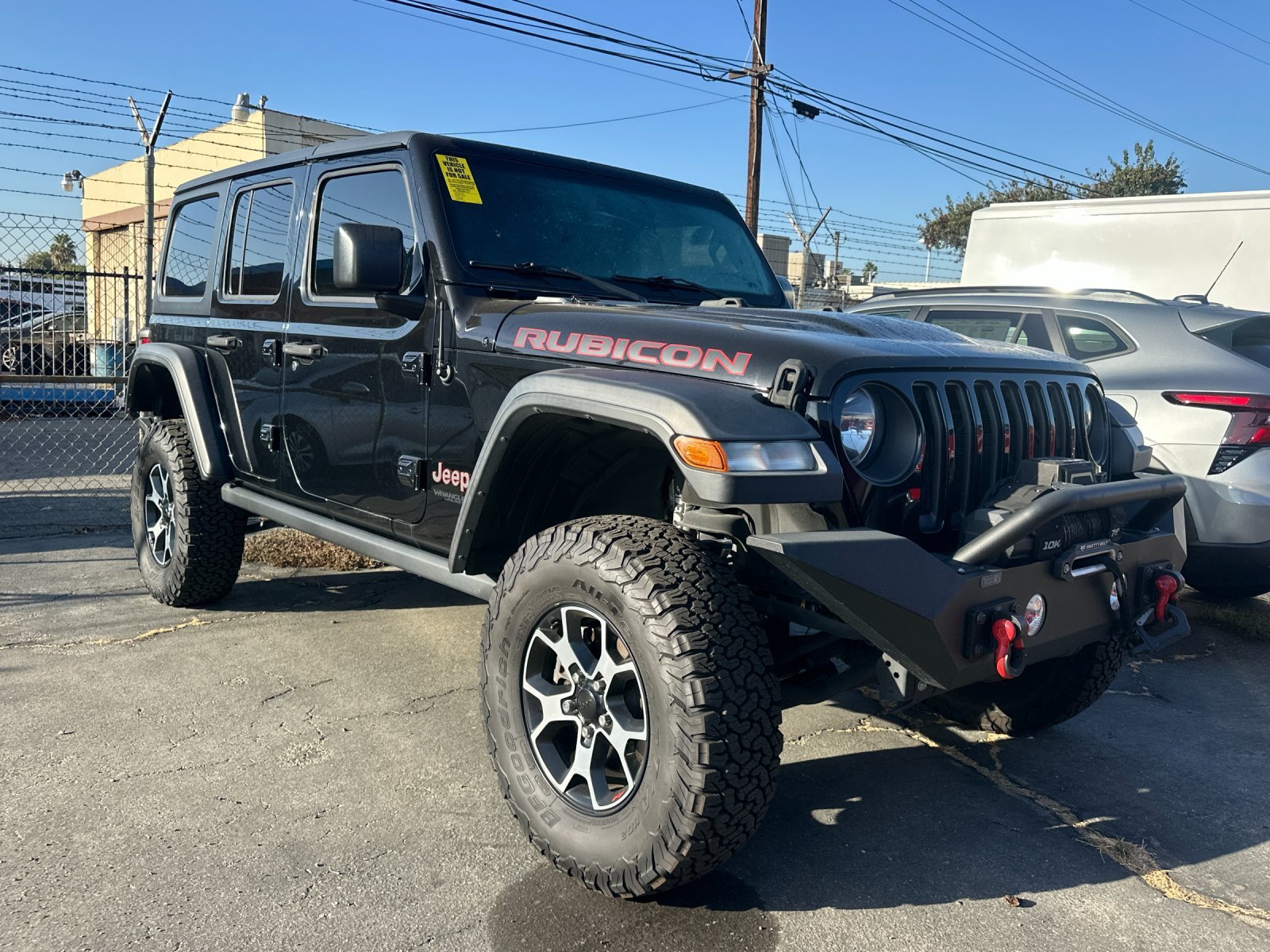 Used 2021 Gray Jeep Unlimited Rubicon image 2