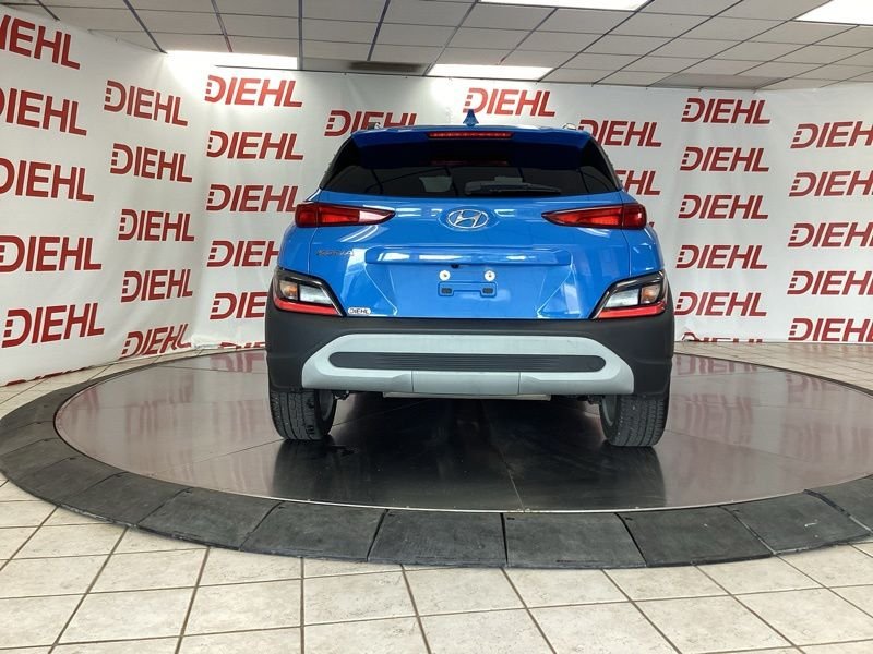 Certified Used 2022 Blue Hyundai SEL image 6
