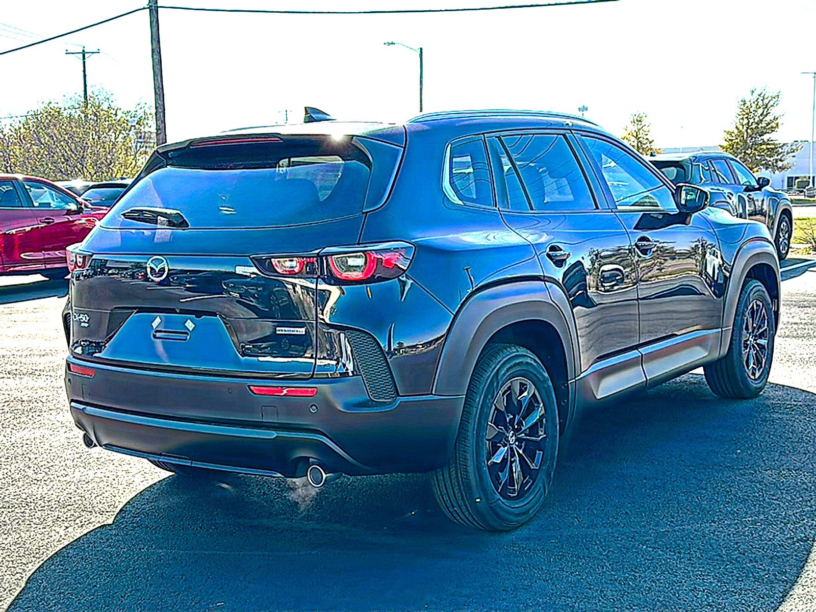 Used 2026 Jet Black Mica Mazda Preferred image 6