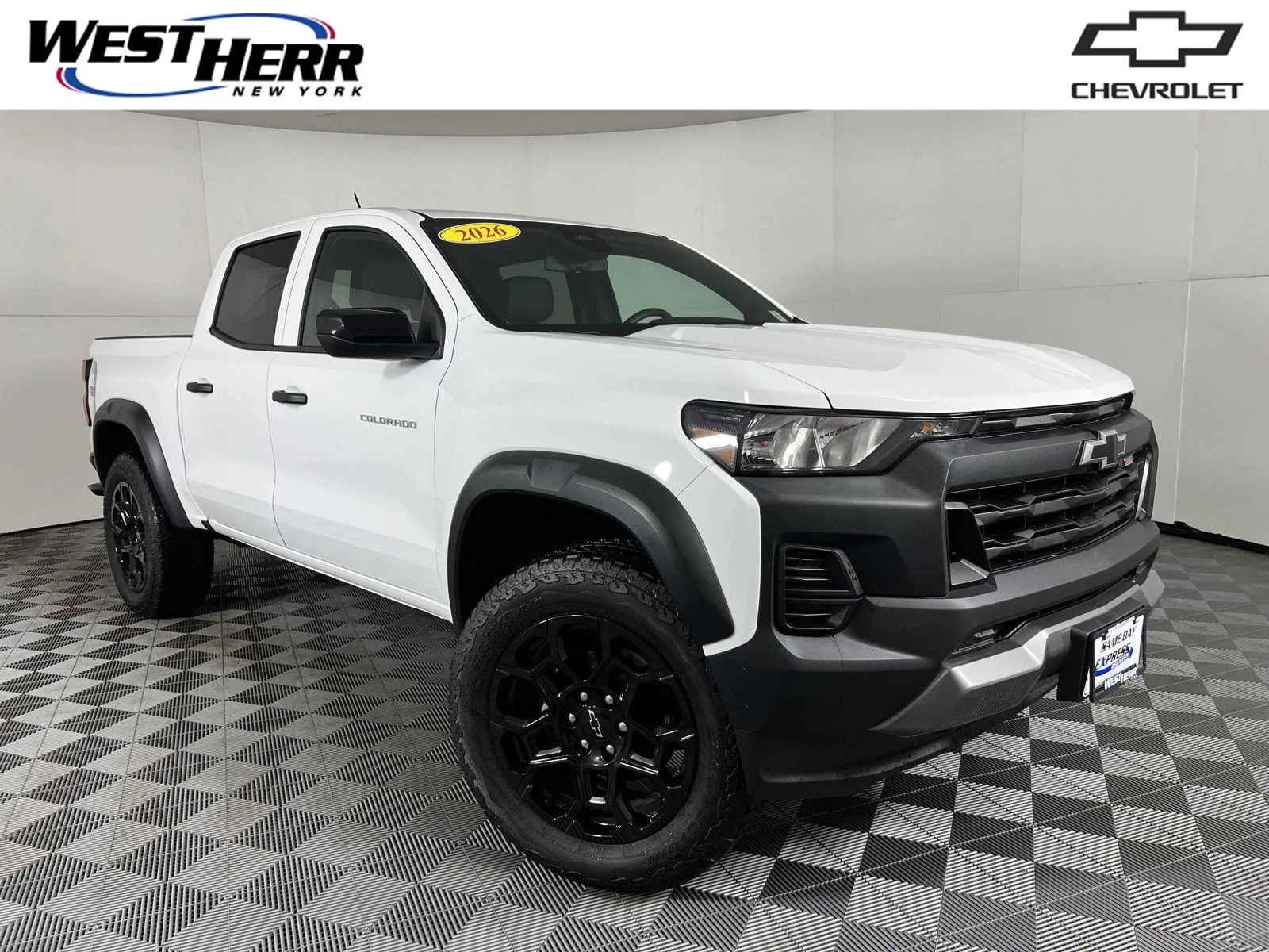 New 2026 Summit White Chevrolet Trail Boss image 1