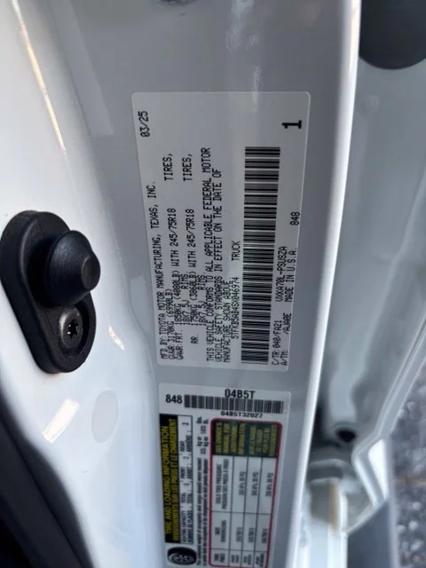 Used 2025 White Toyota SR image 14