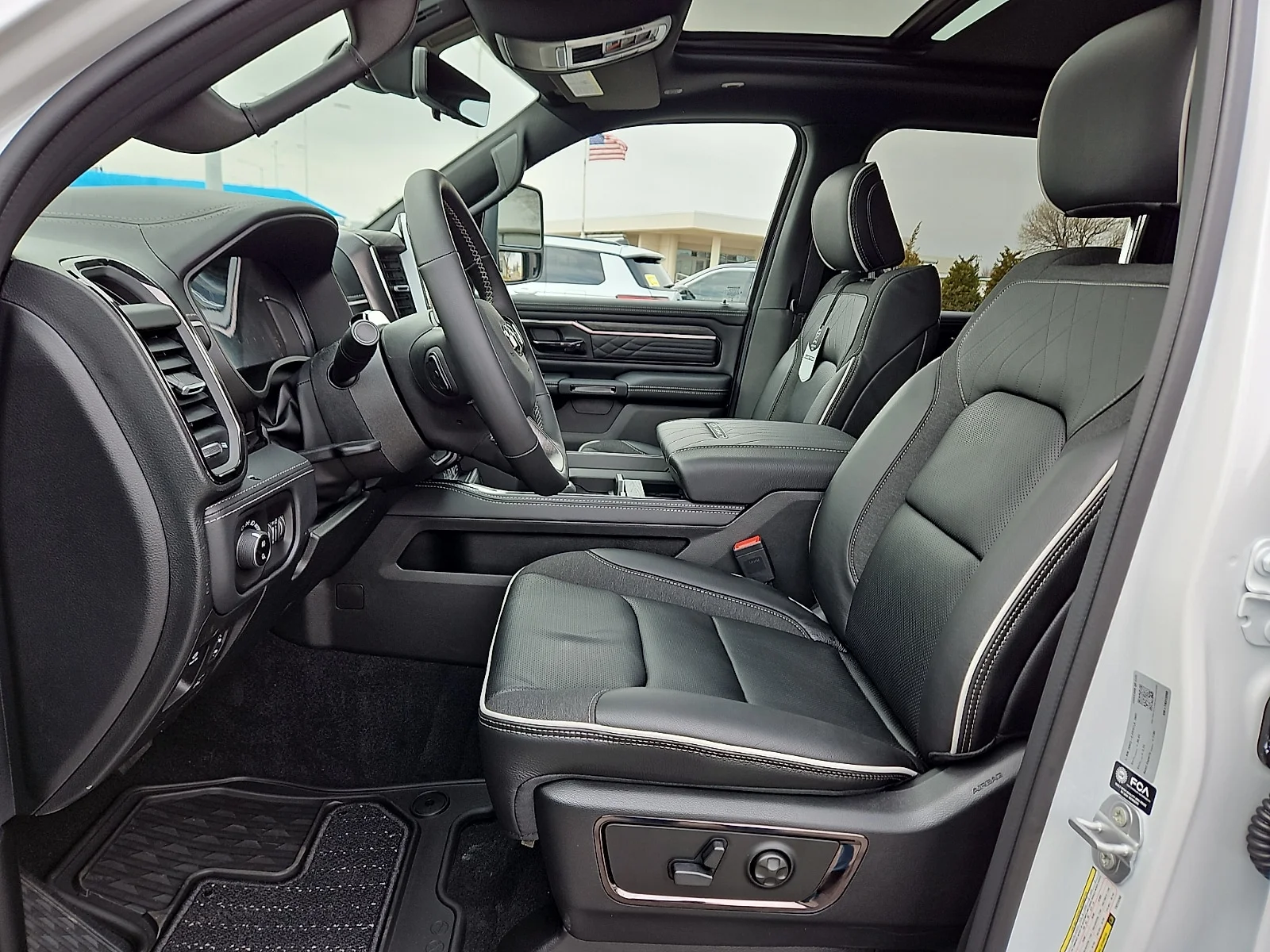 New 2026 Ivory White Tri-Coat Pearlcoat Ram LIMITED CREW CAB 4X4 5
