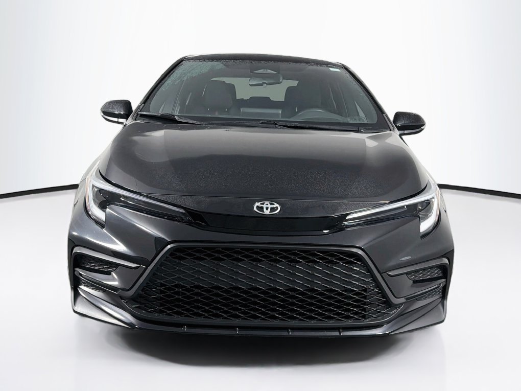 Used 2025 Black Toyota SE image 2