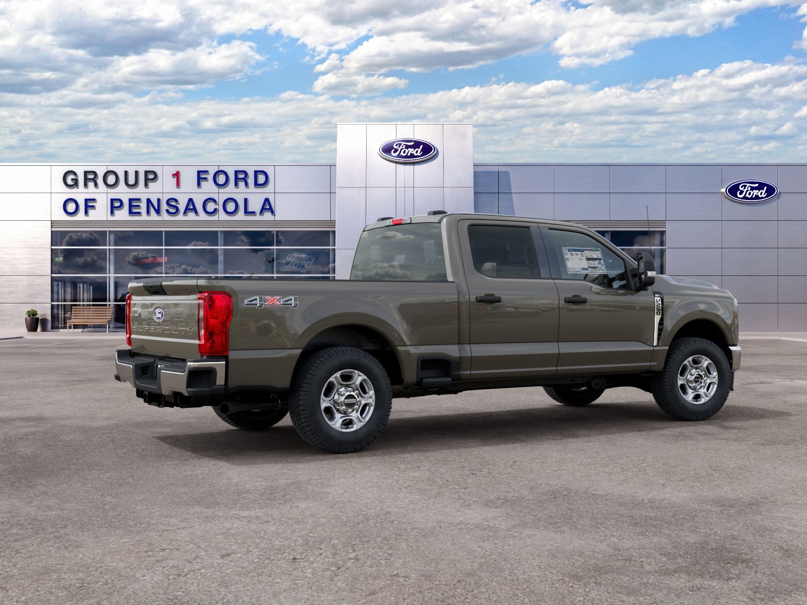 New 2027 Marsh Gray Metallic Ford F-250® XLT image 6