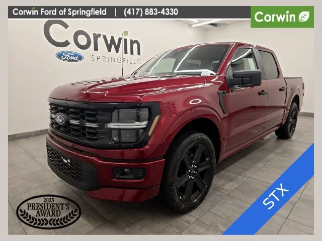 New 2026 Ruby Red Metallic Tinted Clearcoat Ford STX® image 1