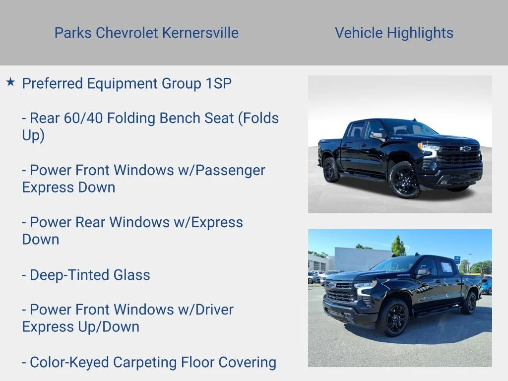 Certified Used 2025 Black Chevrolet RST image 11