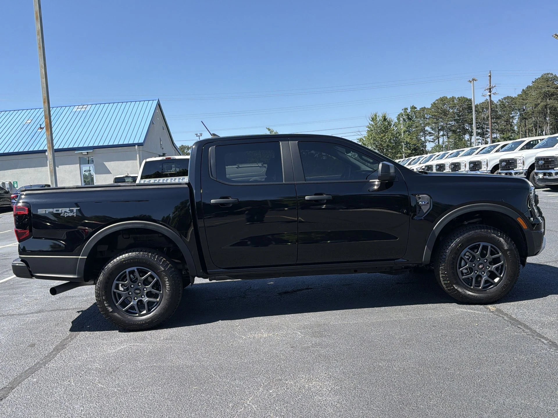 Certified Used 2025 Shadow Black Ford XLT image 29