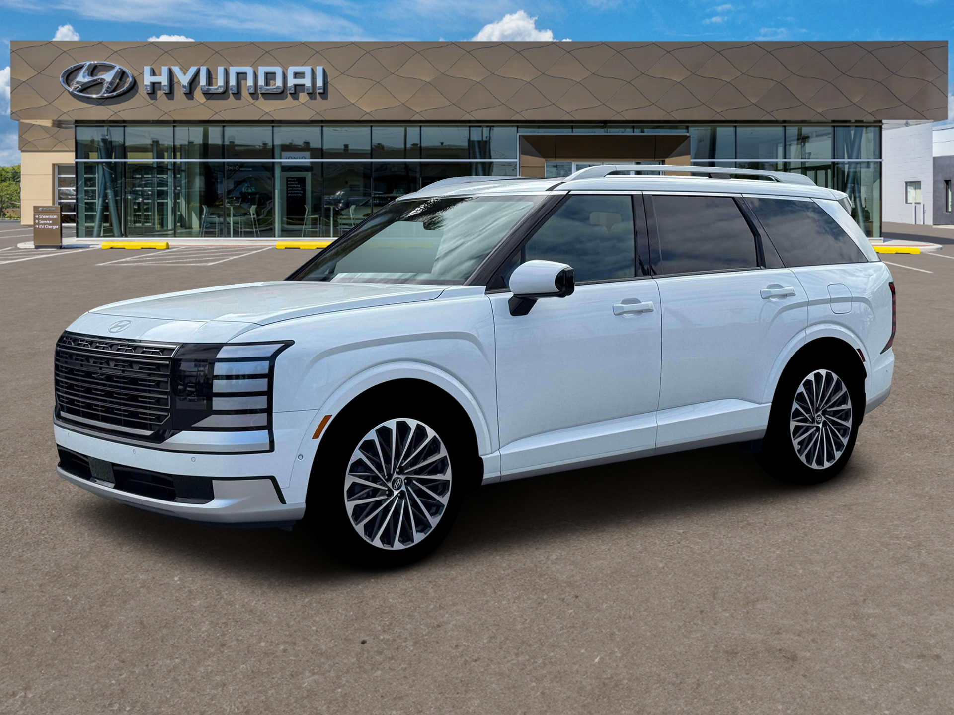 New 2026 Creamy White Pearl Hyundai Calligraphy image 2