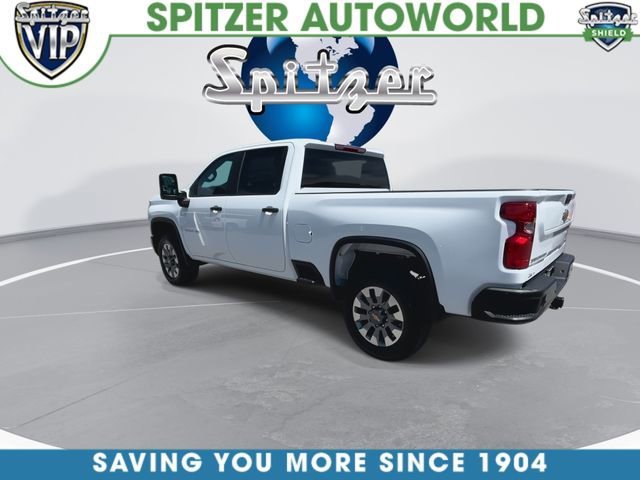 2026 Chevrolet Silverado 2500 HD Custom White at Spitzer Autoworld Chevy Buick GMC Cadillac