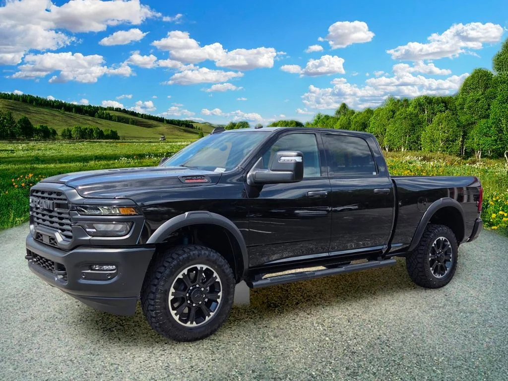 New 2026 Diamond Black Crystal Pearl-Coat Exterior Paint RAM Tradesman image 2