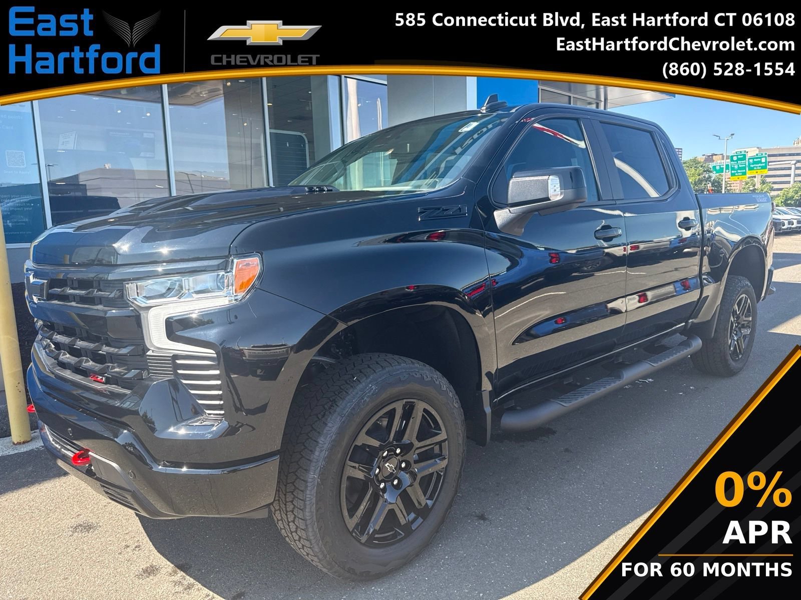 New 2026 Black Chevrolet LT Trail Boss with Convenience Package II - Safety - Dark Essentials - Protection - Adaptive Cruise image 1