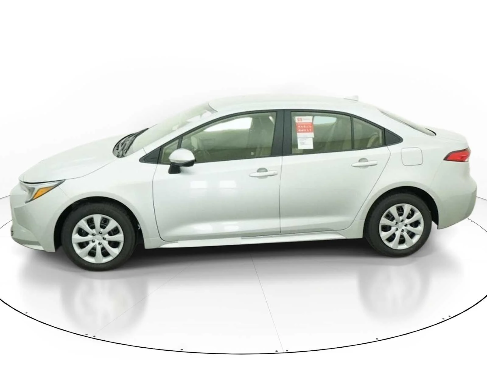 New 2026 Classic Silver Metallic Toyota Hybrid LE image 3