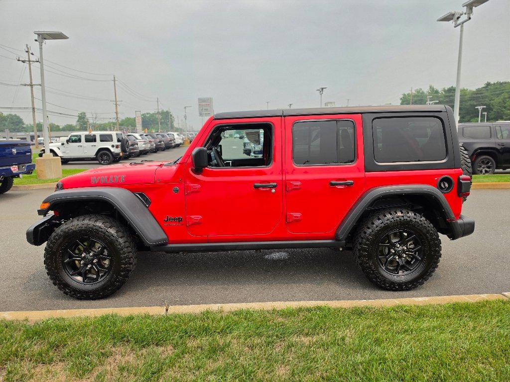Used 2025 Firecracker Red Clear Coat Jeep Willys image 16