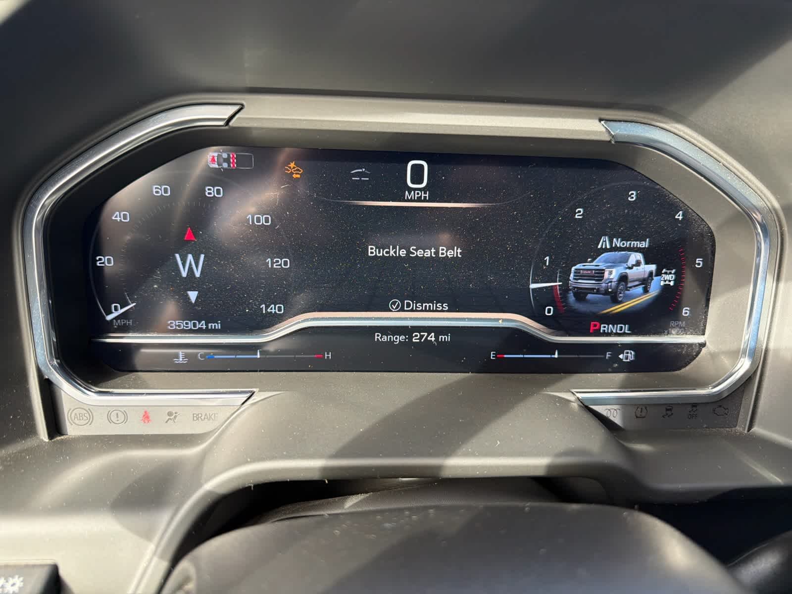 Used 2025 Volcanic Red Tintcoat GMC AT4 image 2