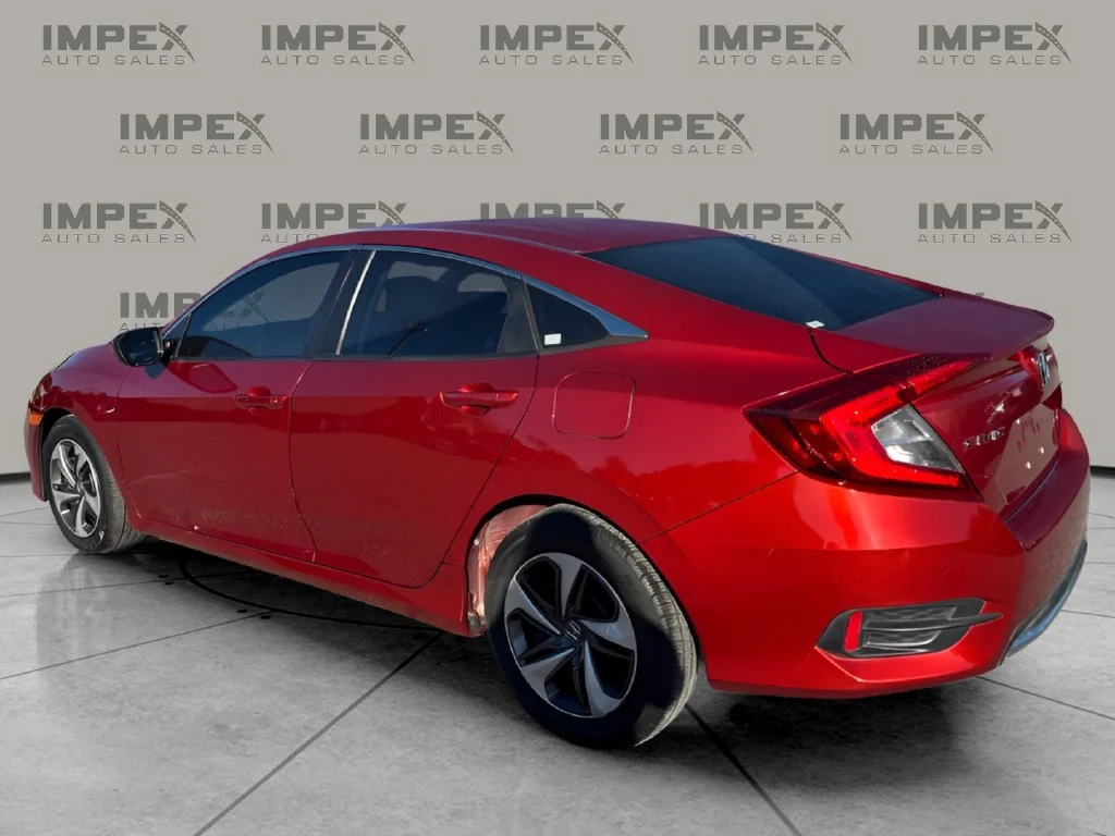 Used 2019 Orange Honda LX image 3
