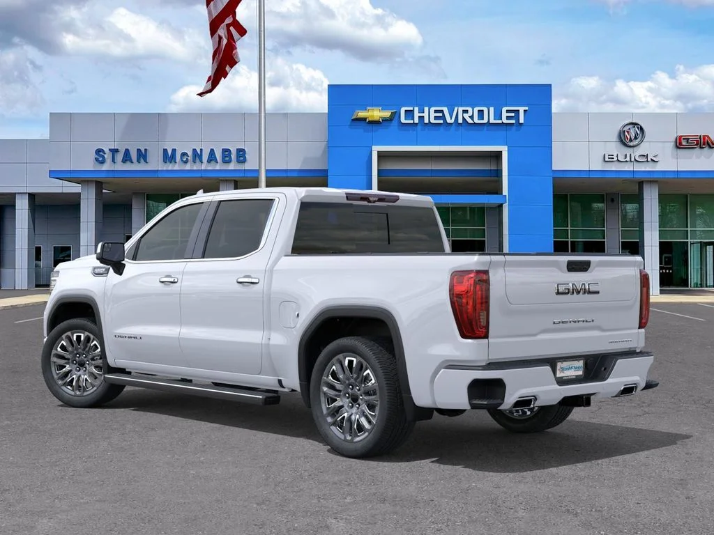 New 2026 Glacier White Tricoat GMC Denali Ultimate image 3