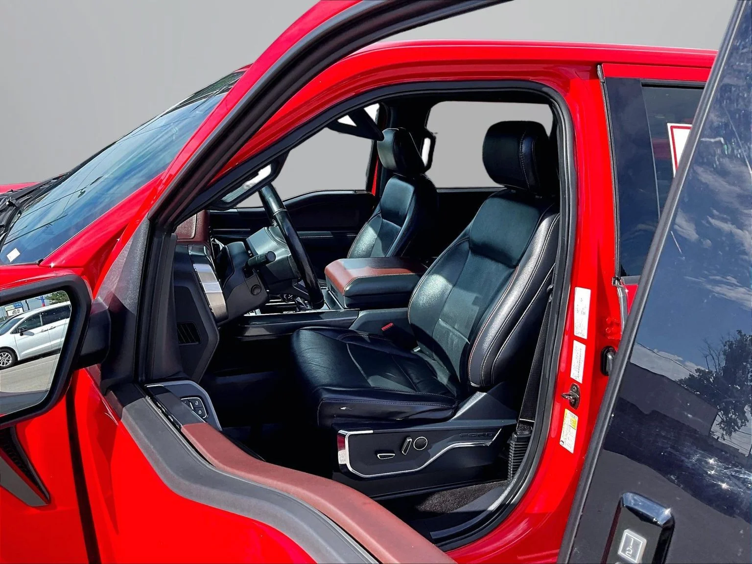 Used 2021 Red Ford Lariat image 26
