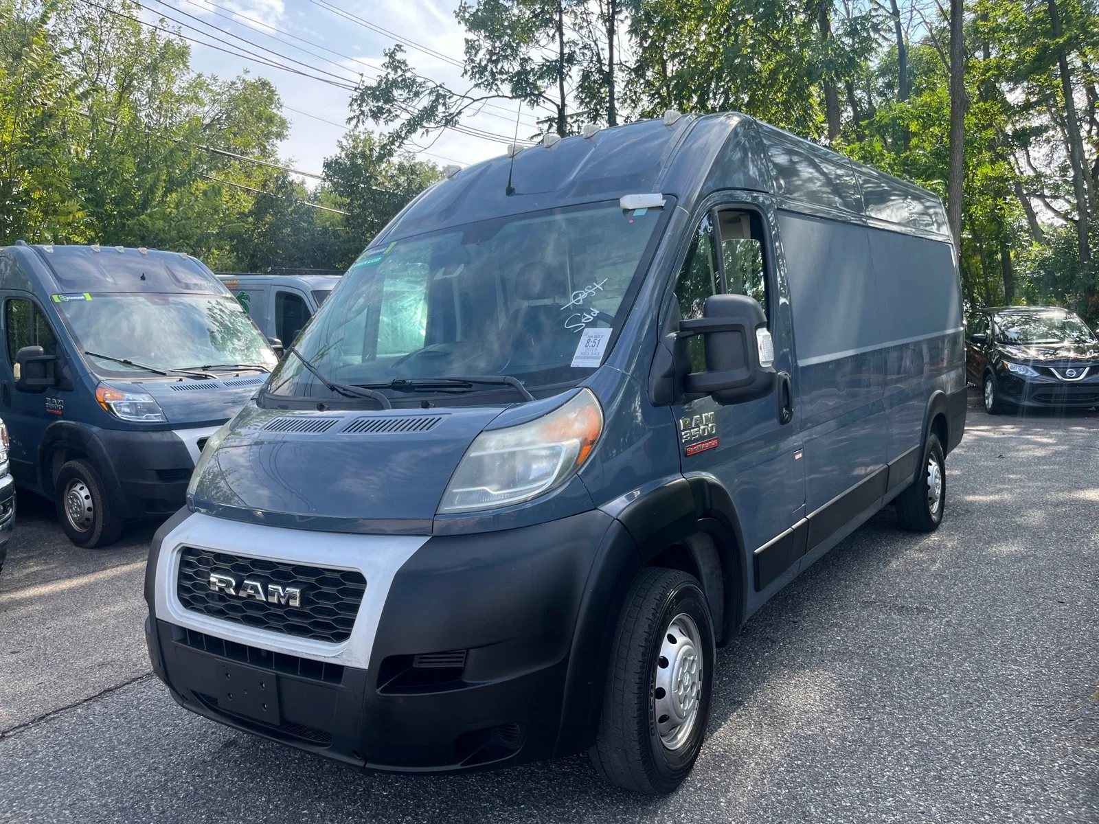 Used 2019 Patriot Blue Pearlcoat Ram 3500 HIGH ROOF EXT image 3