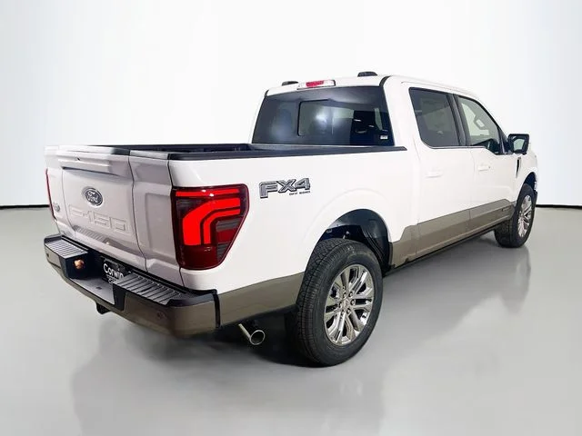 New 2026 Star White Metallic Tri-Coat Ford King Ranch image 6