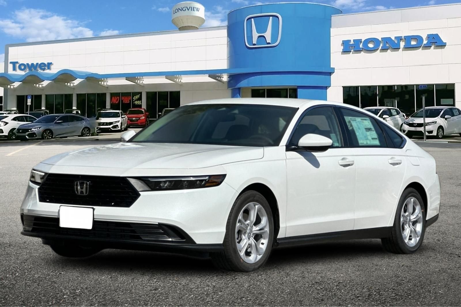 New 2026 Platinum White Pearl Honda LX image 8