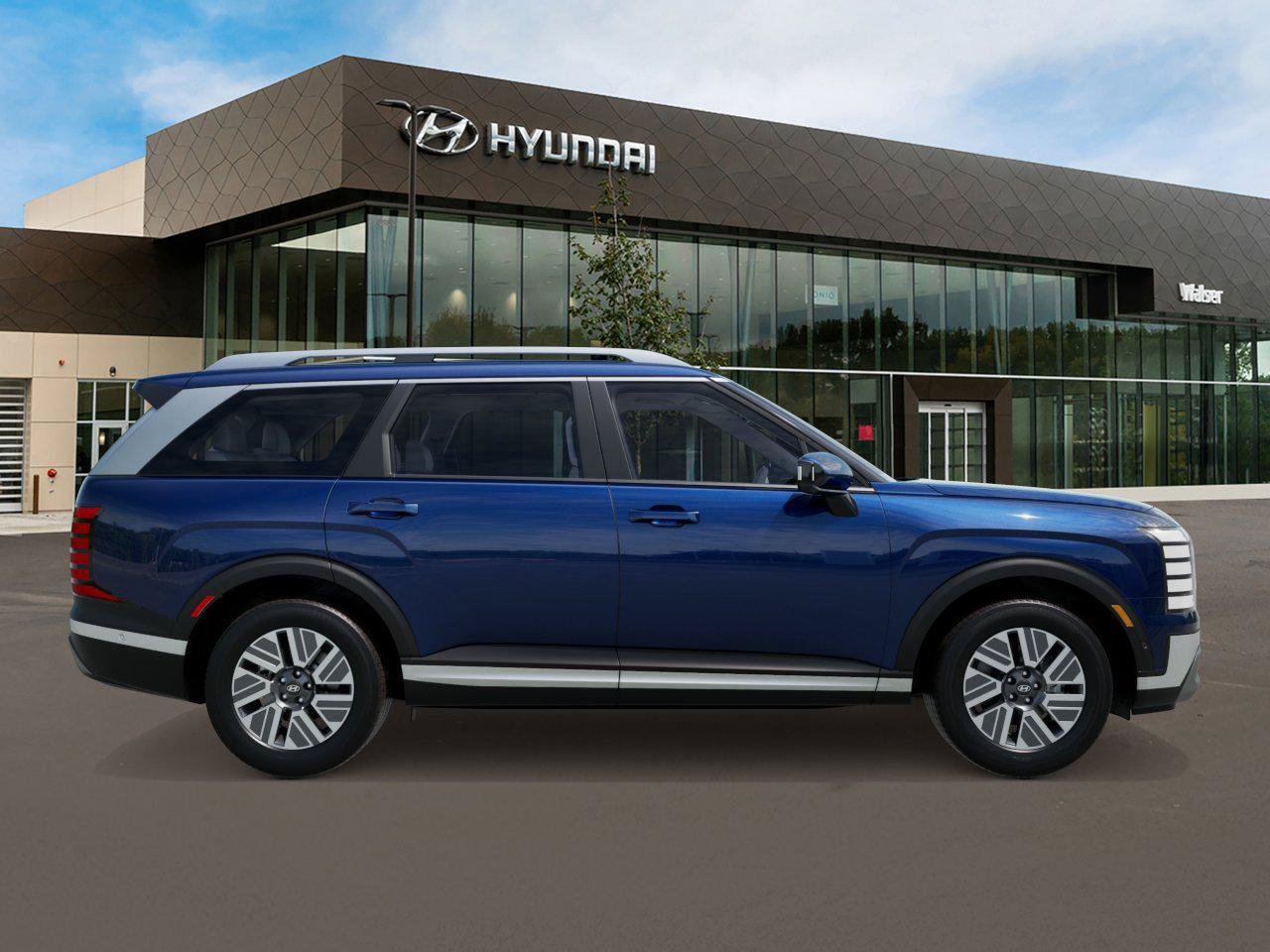 New 2027 Pacific Sapphire Pearl Hyundai SEL Premium 7P AWD image 8