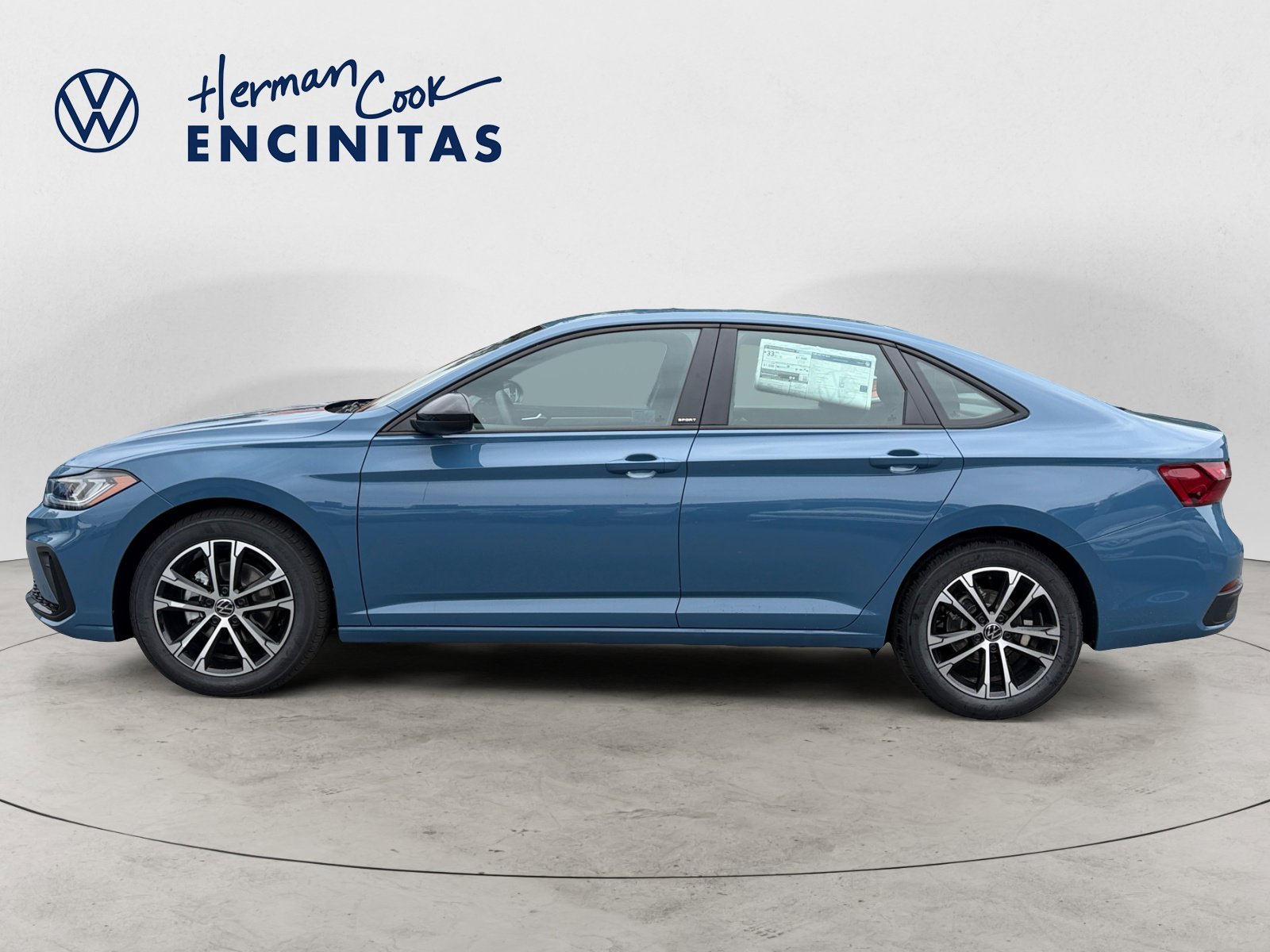 New 2026 Blue Volkswagen Sport image 2