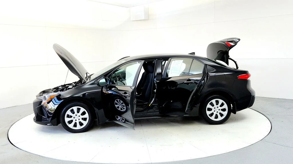 Certified Used 2024 Black Toyota LE image 10