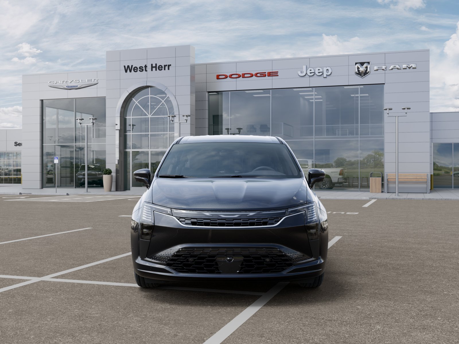 New 2027 Diamond Black Crystal Pearl-Coat Exterior Paint Chrysler Select image 6