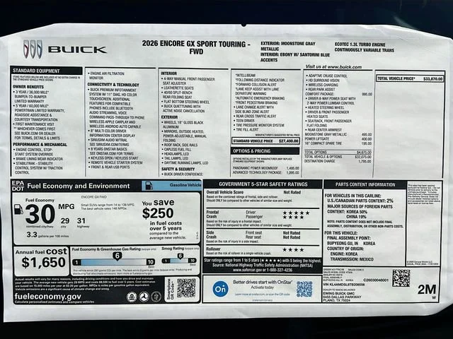 2026 Buick Encore GX Sport Touring - Photo 21