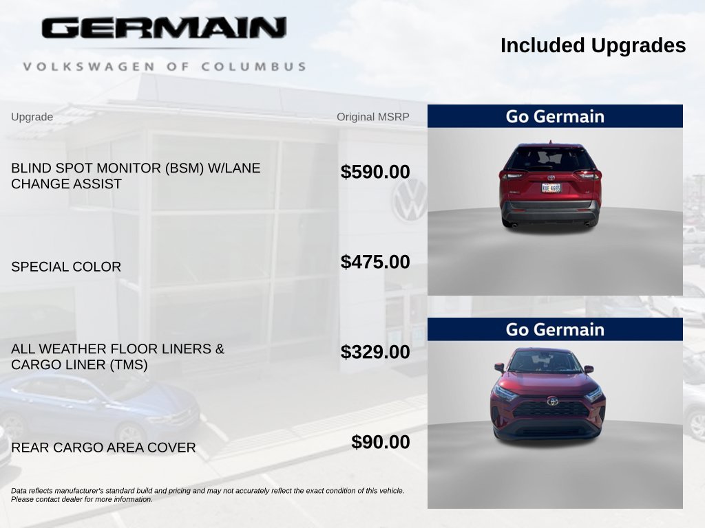 Used 2025 Red Toyota LE image 9