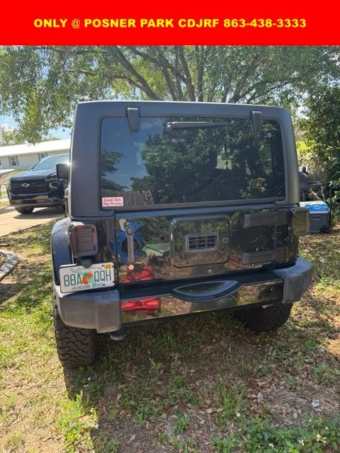 Used 2017 Jeep Wrangler Unlimited Sahara with VIN 1C4BJWEG5HL549993 for sale in Davenport, FL
