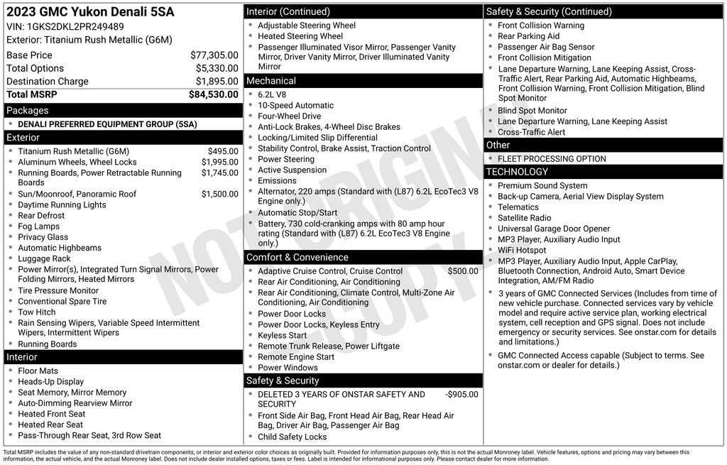 Certified Used 2023 Silver GMC Denali image 34
