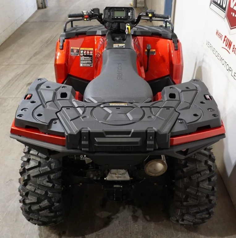 New 2026 SUNSET RED Polaris Trail image 5