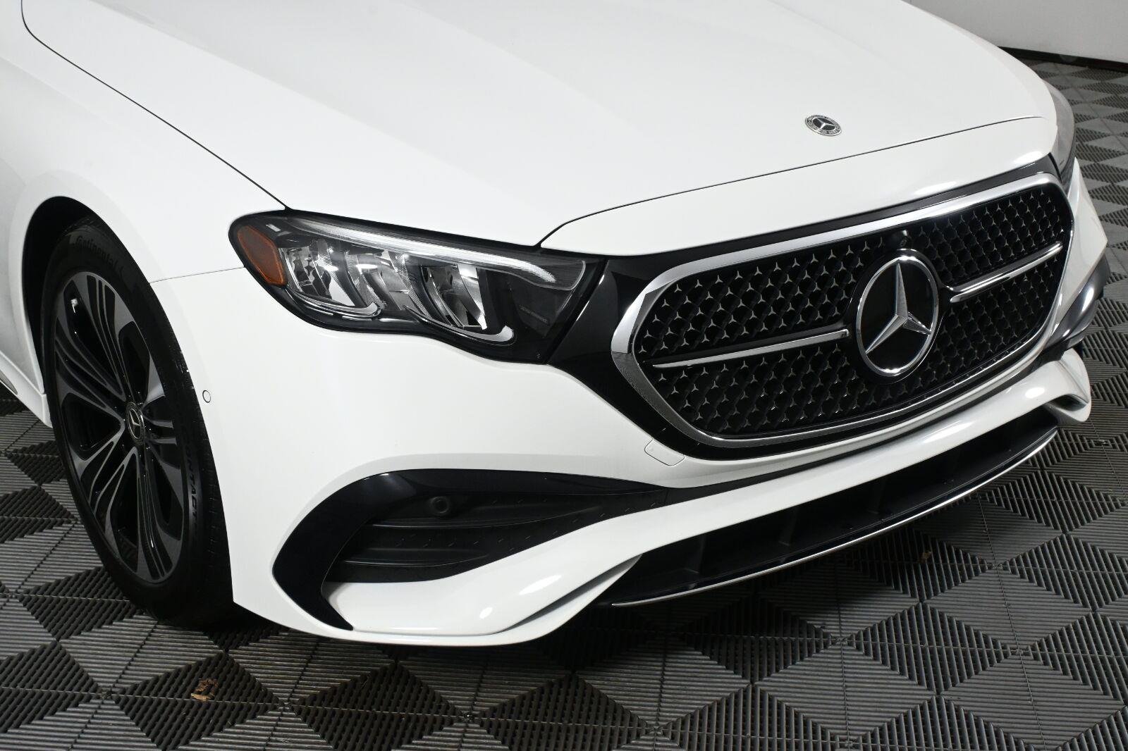 Certified Used 2025 Polar White Mercedes-Benz E 350 image 34