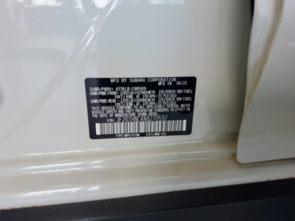 Used 2022 White Subaru Limited image 20