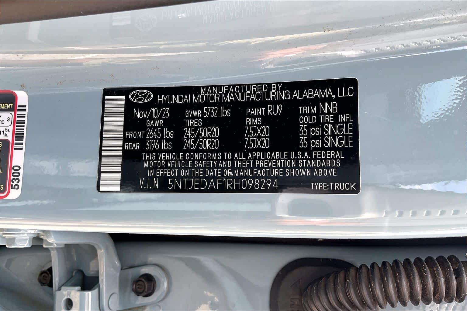 Used 2024 Blue Stone Hyundai Limited image 30