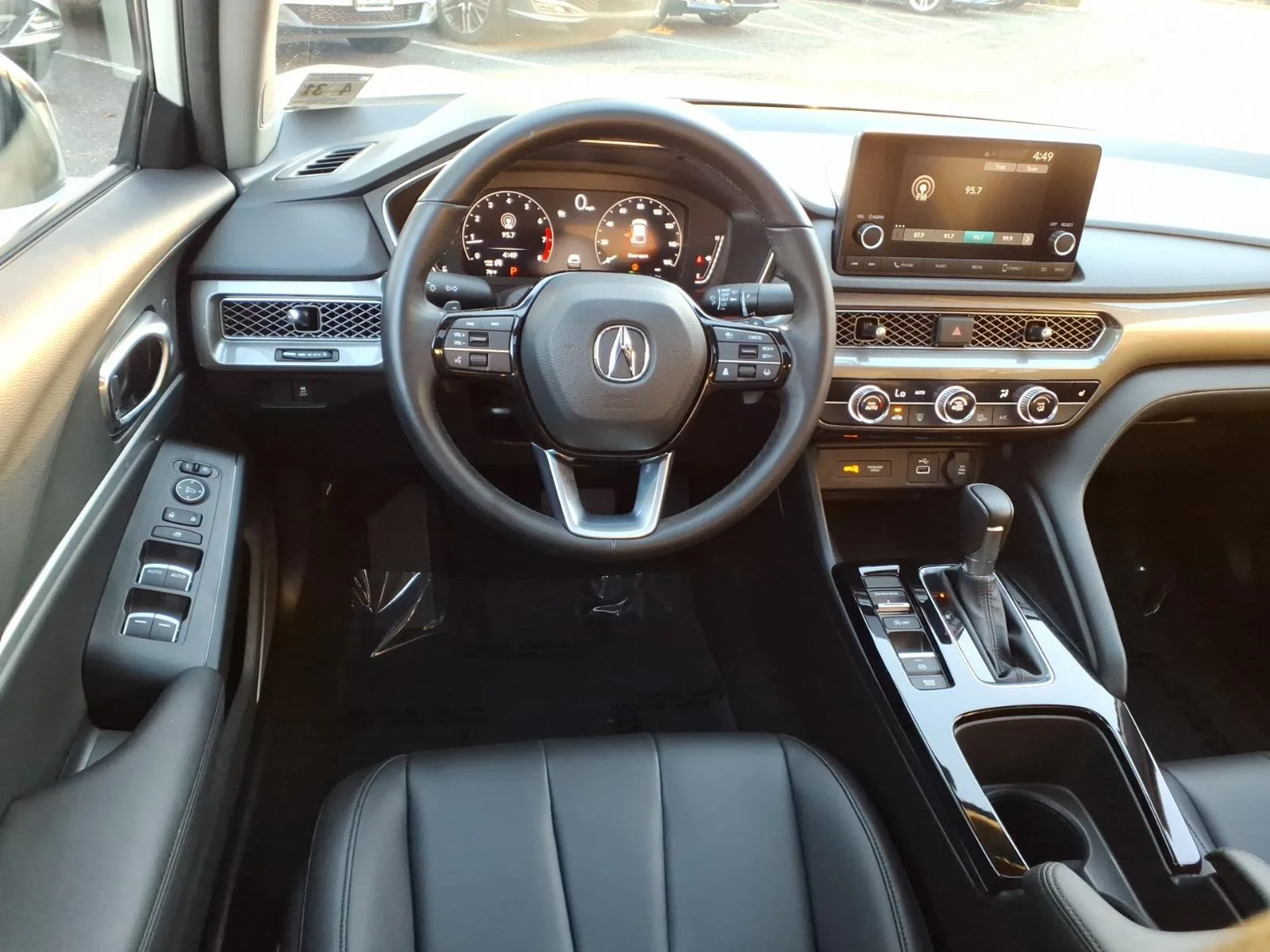 Used 2025 Platinum White Pearl Acura INTEGRA image 8